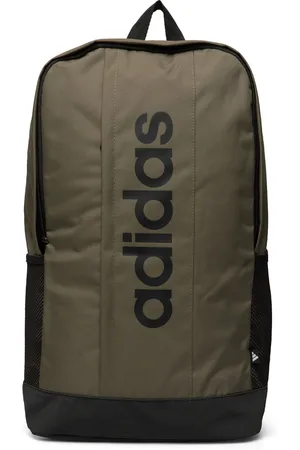 adidas Linear Backpack Accessories Bags Backpacks Khaki Green