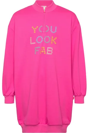 Billieblush Dress Dresses & Skirts Dresses Casual Dresses Long-sleeved Casual Dresses Pink