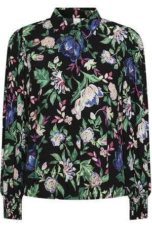 Y.A.S Alira Ls Shirt S. Noos Tops Shirts Long-sleeved Multi/patterned