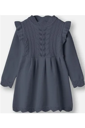 Fliink Alilly Dress Dresses & Skirts Dresses Casual Dresses Long-sleeved Casual Dresses Navy