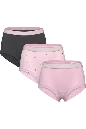 NAME IT Nkfhipster 3P Winsome Hearts Noos Night & Underwear Underwear Panties Pink