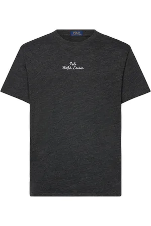 Ralph Lauren Classic Fit Logo Jersey T-Shirt Tops T-shirts Short-sleeved Black
