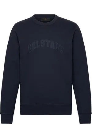 Belstaff Training Sweatshirt Dark Ink Tops Sweat-shirts & Hoodies Sweat-shirts Black