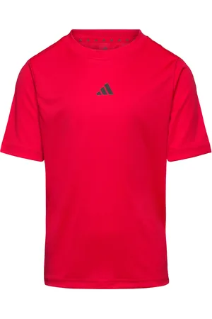 adidas J Tr-Es T Tops T-shirts Short-sleeved Red