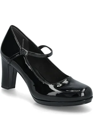 Tamaris Women Slip-On Shoes Heels Pumps Classic Black