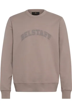 Belstaff Training Sweatshirt Dark Ink Tops Sweat-shirts & Hoodies Sweat-shirts Beige