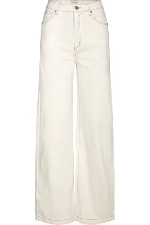 ABrand 94 High Wide Coconutcoconut Bottoms Jeans Wide Cream
