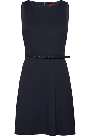 HUGO BOSS Kerati Lyhyt Mekko Navy