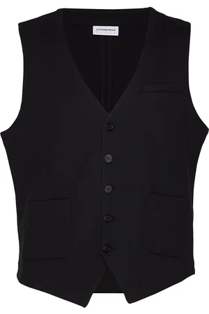 Lindbergh Superflex Knitted Waistcoat Puvun Liivi Black