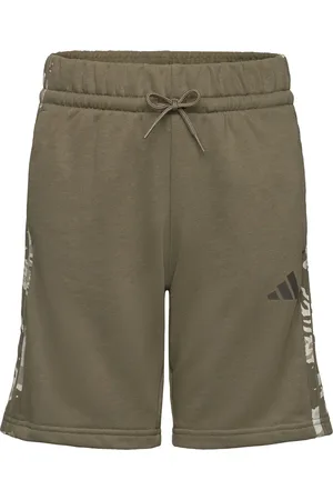adidas J Camo Short Sport Shorts Sweat Shorts Khaki Green