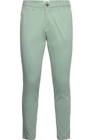 JACK & JONES Jpstmarco Bowie Noos Bottoms Trousers Chinos Green Jack & J S