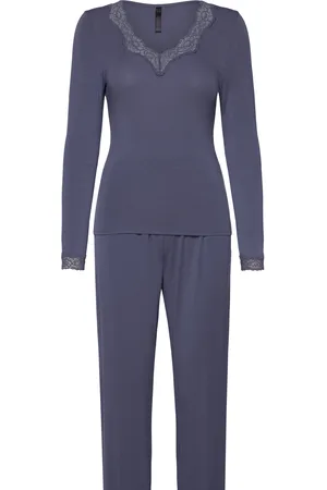 Hunkemöller Pajama Set Pyjama Blue