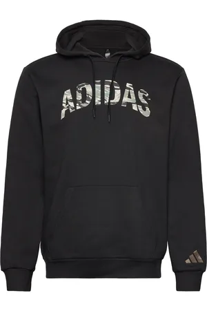 adidas M C Camo Lin Hd Sport Sport Clothing Sport Sweat-shirts & Hoodies Sport Hoodies Black
