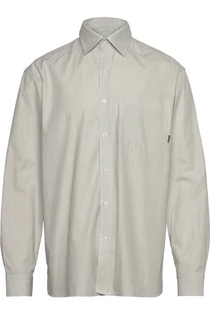 Woodbird Wbyuzo Italics Shirt Tops Shirts Casual Shirts White