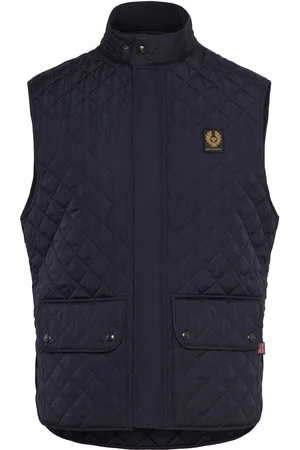 Belstaff Icon Gilet Dark Ink Designers Vests Navy