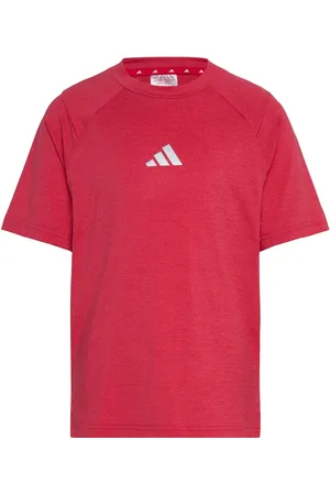 adidas J Gt Pz Tee Tops T-shirts Short-sleeved Red