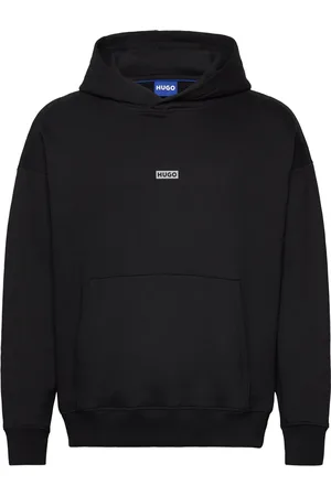 Hugo Blue Nazardo Tops Sweat-shirts & Hoodies Hoodies Black