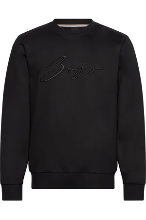 HUGO BOSS C-Soleri 70 Tops Sweat-shirts & Hoodies Sweat-shirts Black