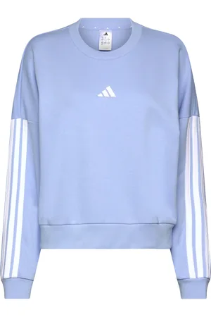 adidas W 3S Ft Swt Sport Sport Clothing Sport Sweat-shirts & Hoodies Sport Sweat-shirts Blue