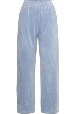 Hunkemöller Velours Pyjama Pants Pyjama Blue