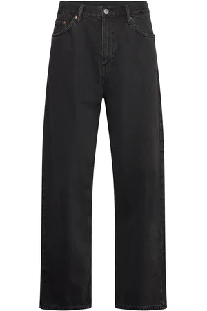 Weekday Galaxy Loose Straight Jeans Bottoms Jeans Relaxed Black