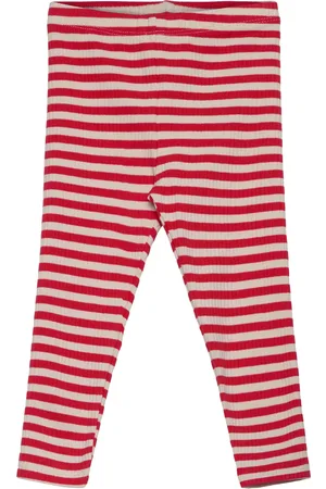 The New Tnstfro Uni Rib Leggings Bottoms Leggings Red