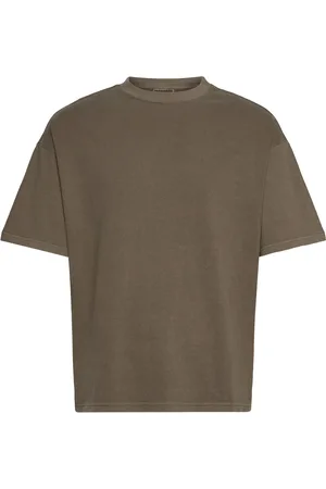 Weekday Boxy T-Shirt Tops T-shirts Short-sleeved Khaki Green