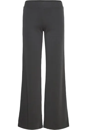 Monki Soft Low Waisted Leggings Bottoms Leggings Black