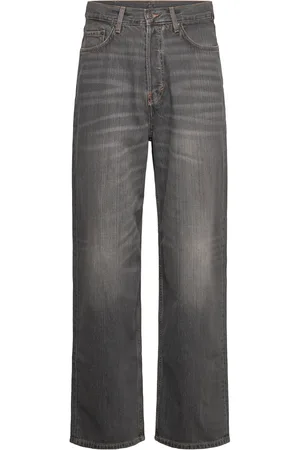 Weekday Loose Baggy Jeans Bottoms Jeans Relaxed Grey
