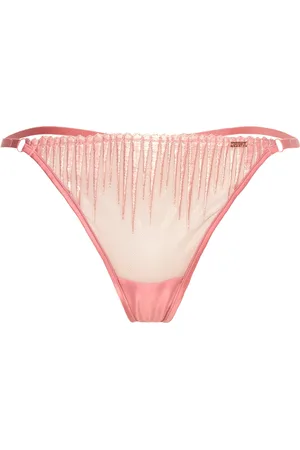 Hunkemöller Alice Hl Tanga String Stringit Alusvaatteet Pink
