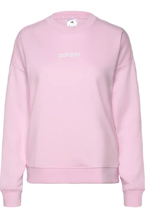 adidas W Lin Ft Swt Sport Sport Clothing Sport Sweat-shirts & Hoodies Sport Sweat-shirts Pink