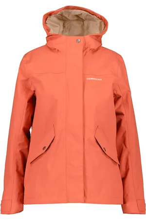 Didriksons Sofia Wns Jkt Sport Women Sport Clothing Sport Outerwear Sport Jackets Sport Outdoor Jackets Orange