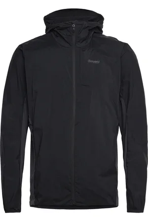 Bergans Rabot Lt Windbreaker Jacket Orion Blue S Sport Sport Clothing Sport Outerwear Sport Jackets Sport Outdoor Jackets Black