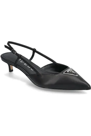 Guess Jesson Shoes Sling Backs Heeled Slingbacks Black