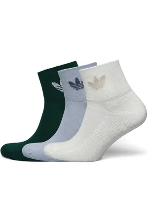 adidas 1/4 Socks 3P Sport Socks Footies-ankle Socks White