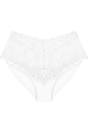 Triumph Amourette Maxi Lingerie Panties High Waisted Panties White