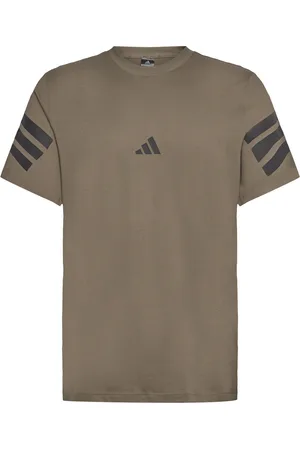 adidas M Fi 3S Reg T Sport Men Men Sports Clothes Sport Tops Sport T-shirts Khaki Green