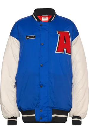 adidas Adidas X Moonboot Varsity Jacket Sport Sport Clothing Sport Outerwear Sport Jackets Sport Casual Jackets Blue