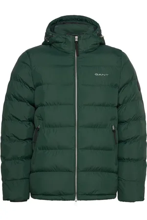 GANT Active Cloud Jacket Vuorillinen Takki Topattu Takki Green
