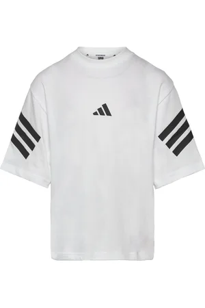 adidas J Fi 3S T Tops T-shirts Short-sleeved White