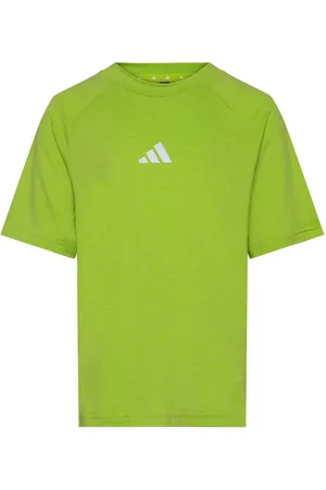 adidas J Gt Pz Tee Tops T-shirts Short-sleeved Green