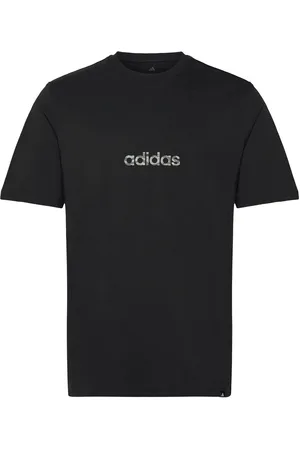 adidas M C Camo Lin T Sport Men Sports Clothes Sport Tops Sport T-shirts Black