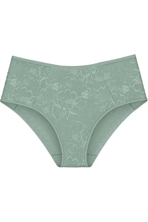 Triumph Amourette Charm T Maxi02 Lingerie Panties High Waisted Panties Green