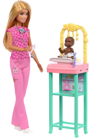 Barbie Baby Doctor Doll Toys Dolls & Accessories Dolls Multi/patterned