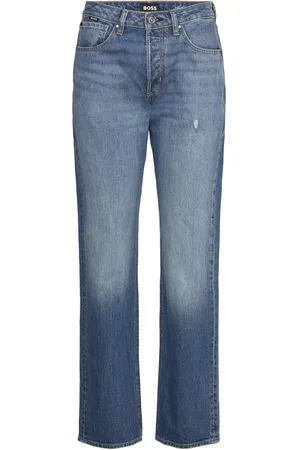 HUGO BOSS Height-Classic Jean Bottoms Jeans Straight-regular Blue