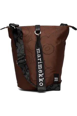 Marimekko All Day Bucket Piirto Unikko Bags Bucket Bag Brown
