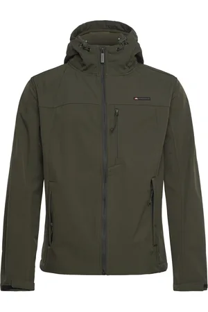 Superdry Hooded Soft Shell Trekker Jkt Sport Sport Clothing Sport Outerwear Sport Jackets Sport Outdoor Jackets Khaki Green