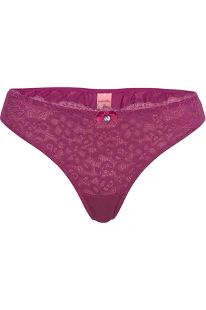 Hunkemöller Marine Thong Stringit Alusvaatteet Burgundy