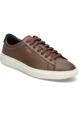 HUGO BOSS Kieran_Tenn_Bu Matalavartiset Sneakerit Tennarit Brown