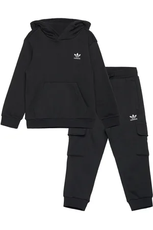adidas Hoodie Fz Cargo Sport Sweatsuits Black